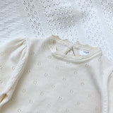 Hollow-out High Neck Sweater