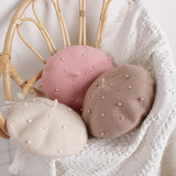 Studded Pearl Beret