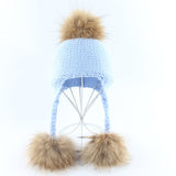 Fur Pom Pom Hat