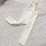 Ribbed Suspender Leggings