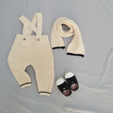 Chunky Knit Overalls