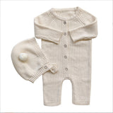 Textured Knitted Jumpsuit