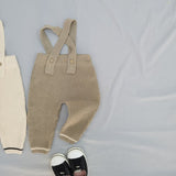 Chunky Knit Overalls