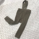 Ribbed Suspender Leggings