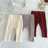 Knit Ribbed Pants