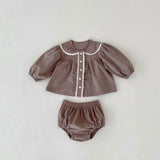 Scalloped Cotton Set