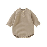 Knit Button Romper