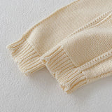 Knit Romper & Cardigan Set