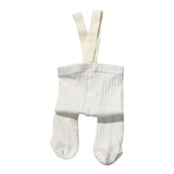 Ribbed Suspender Tights