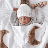 Moon Muslin Swaddle