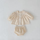 Scalloped Cotton Set
