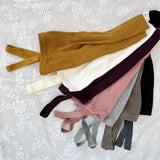 Ribbed Suspender Leggings