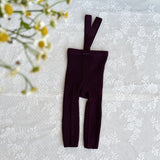 Ribbed Suspender Leggings