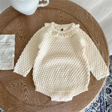 Textured Knit Romper