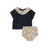 Knitted Floral Set