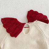 Embroidered Knit Set