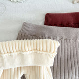 Knit Ribbed Pants