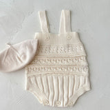 Intricate Knit Romper