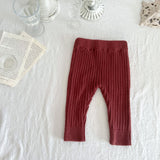 Knit Ribbed Pants