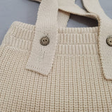 Chunky Knit Overalls