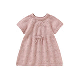 Knitted Drawstring Dress