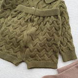 Textured Knit 2-Piece Set