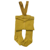 Ribbed Suspender Tights