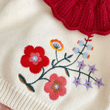 Embroidered Knit Set