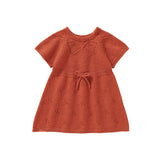 Knitted Drawstring Dress