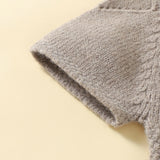 Knitted Drawstring Dress