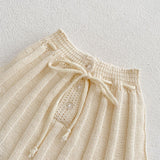 Embroidered Knit Set